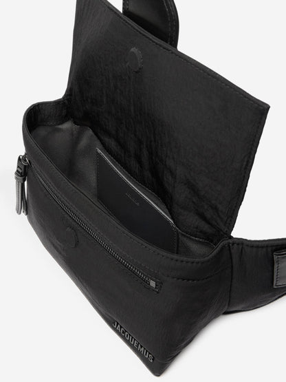 Outlet online Jacquemus Hombre Bandolera La Banane Bambino color Negro sku 692-001895 02 - Foto 5