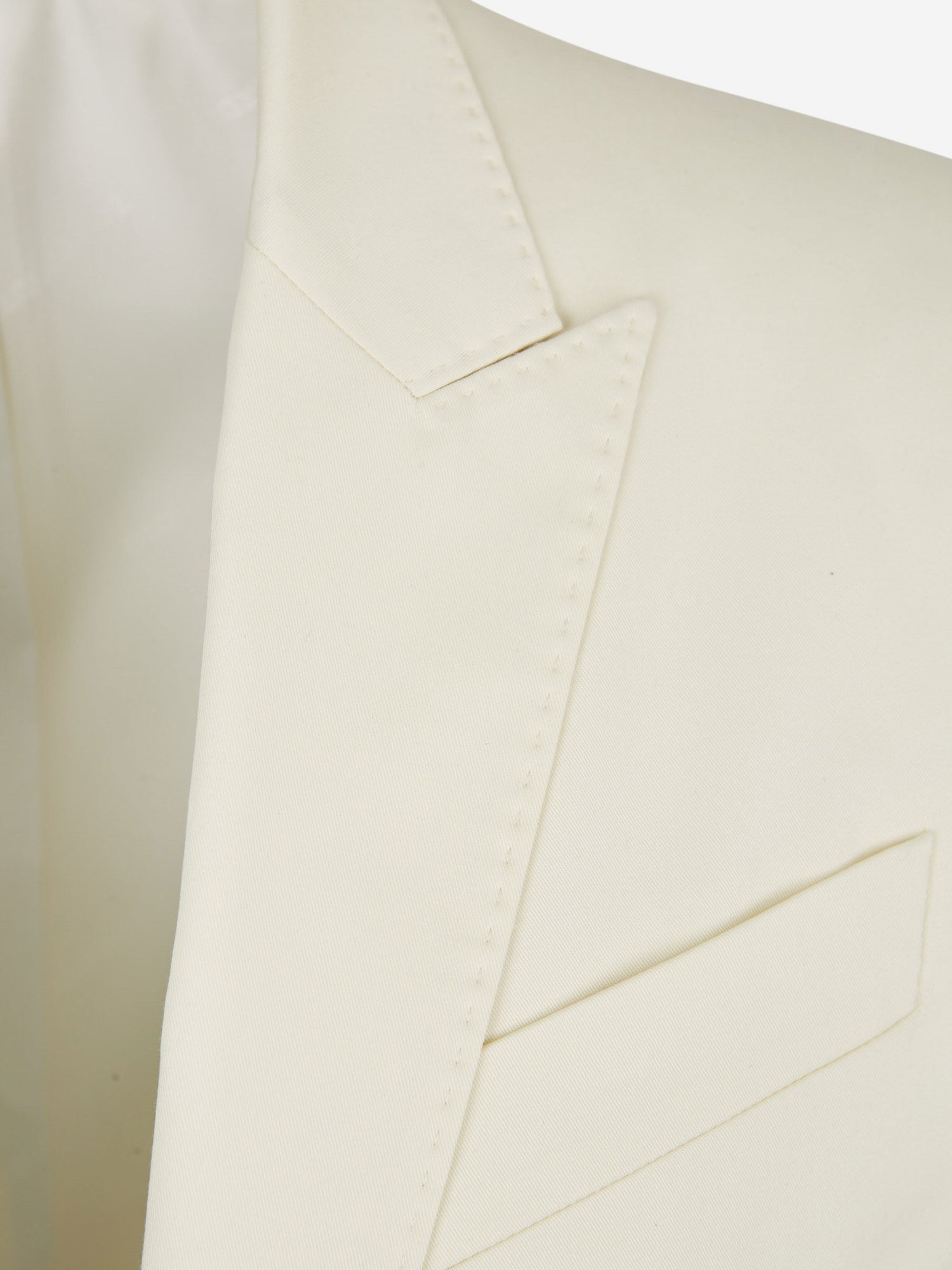 Outlet online Dsquared2 Hombre Traje Liso Algodón color Blanco sku 312-002816 01 - Foto 3