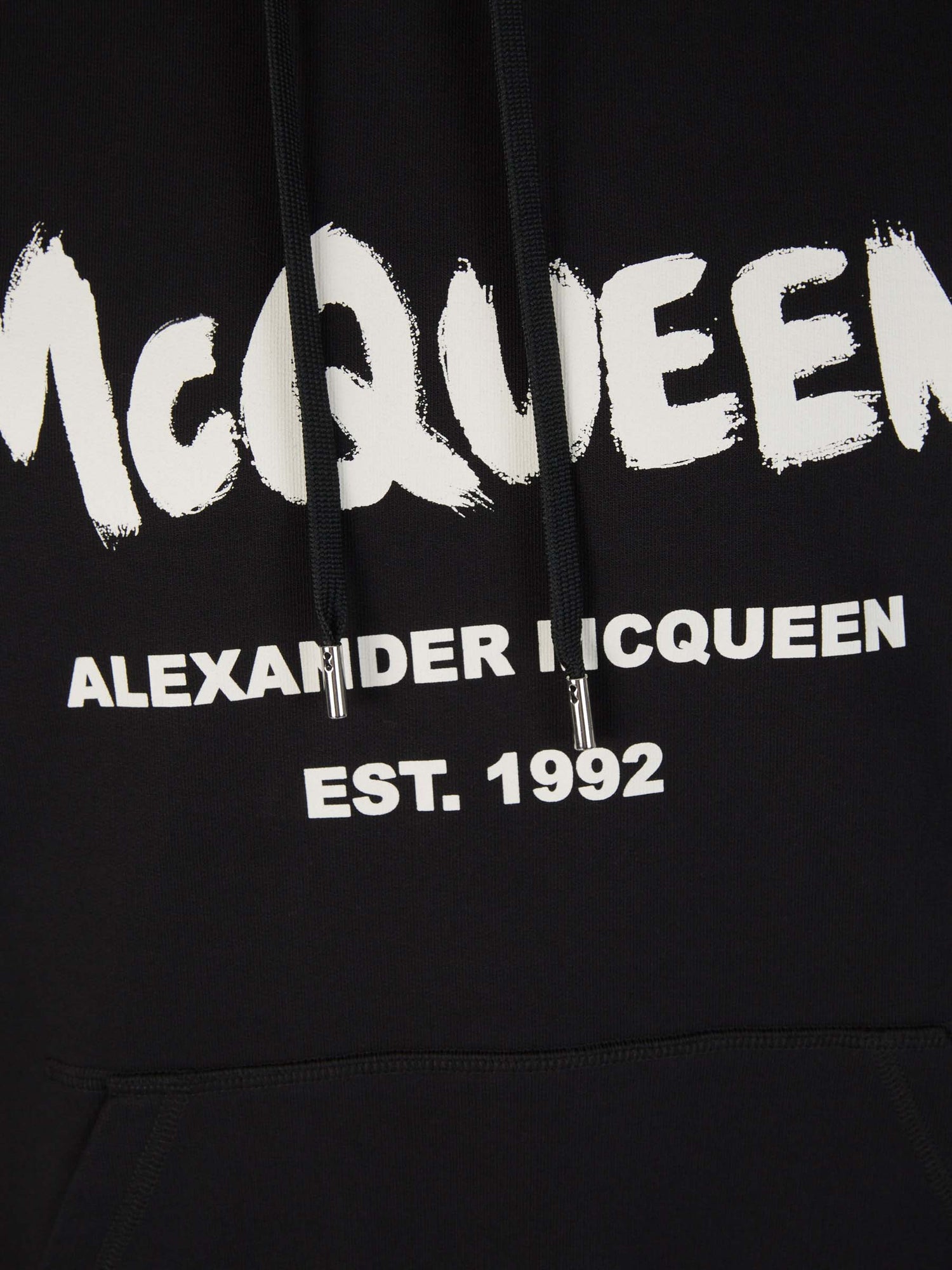 Outlet online McQueen Hombre Sudadera Capucha Estampada color Negro sku 545-001530 01 - Foto 4