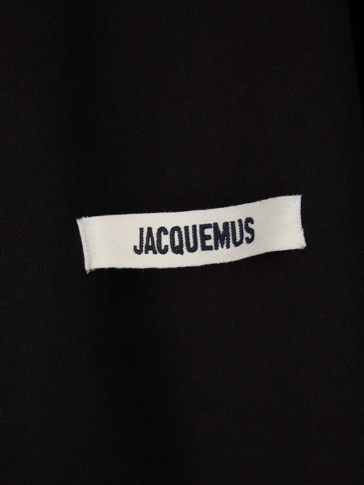 Jacquemus Sudadera Crewneck Logo color Negro sku 545-001563 02 - Foto 4