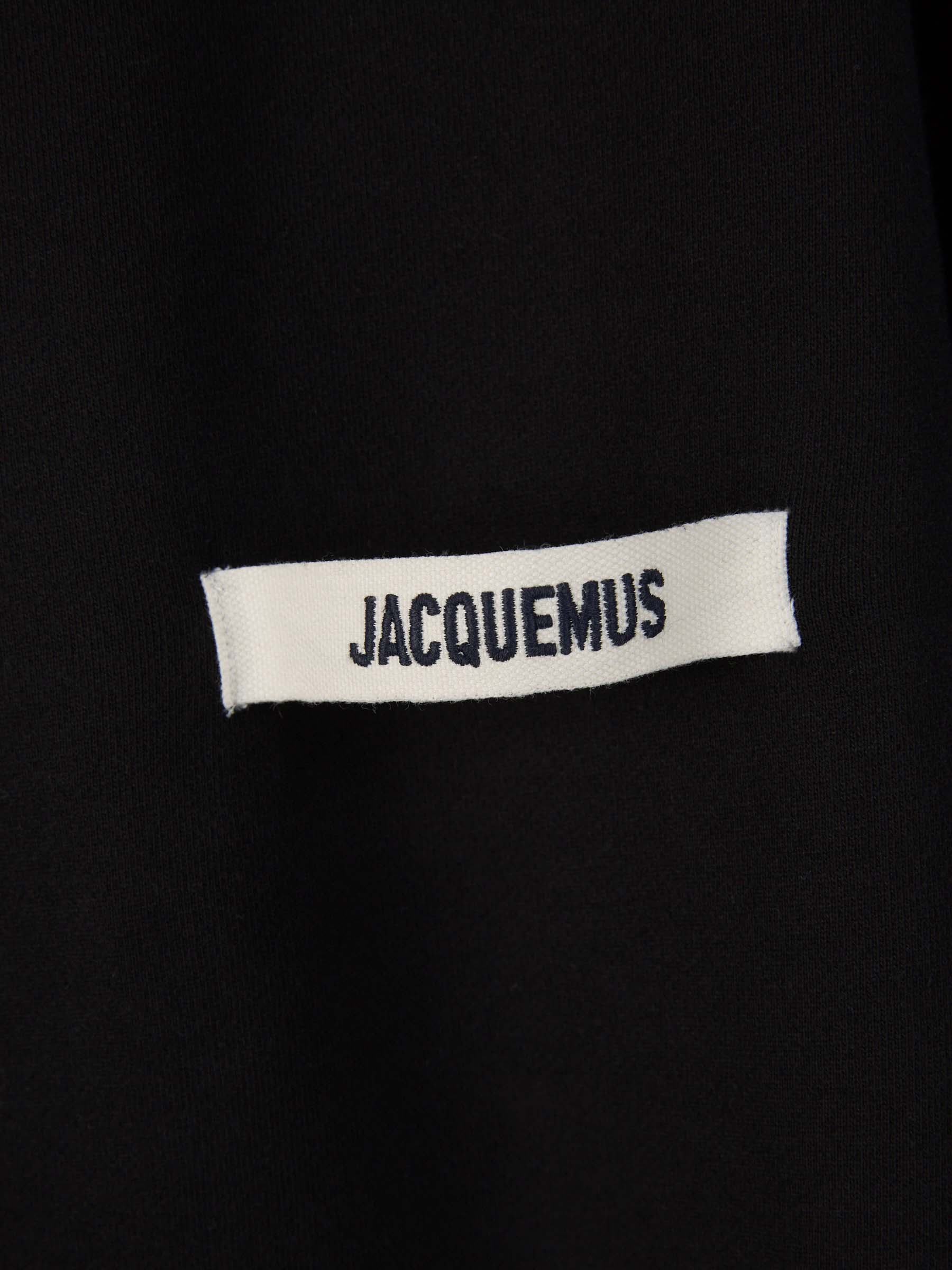 Jacquemus Sudadera Crewneck Logo color Negro sku 545-001563 02 - Foto 4
