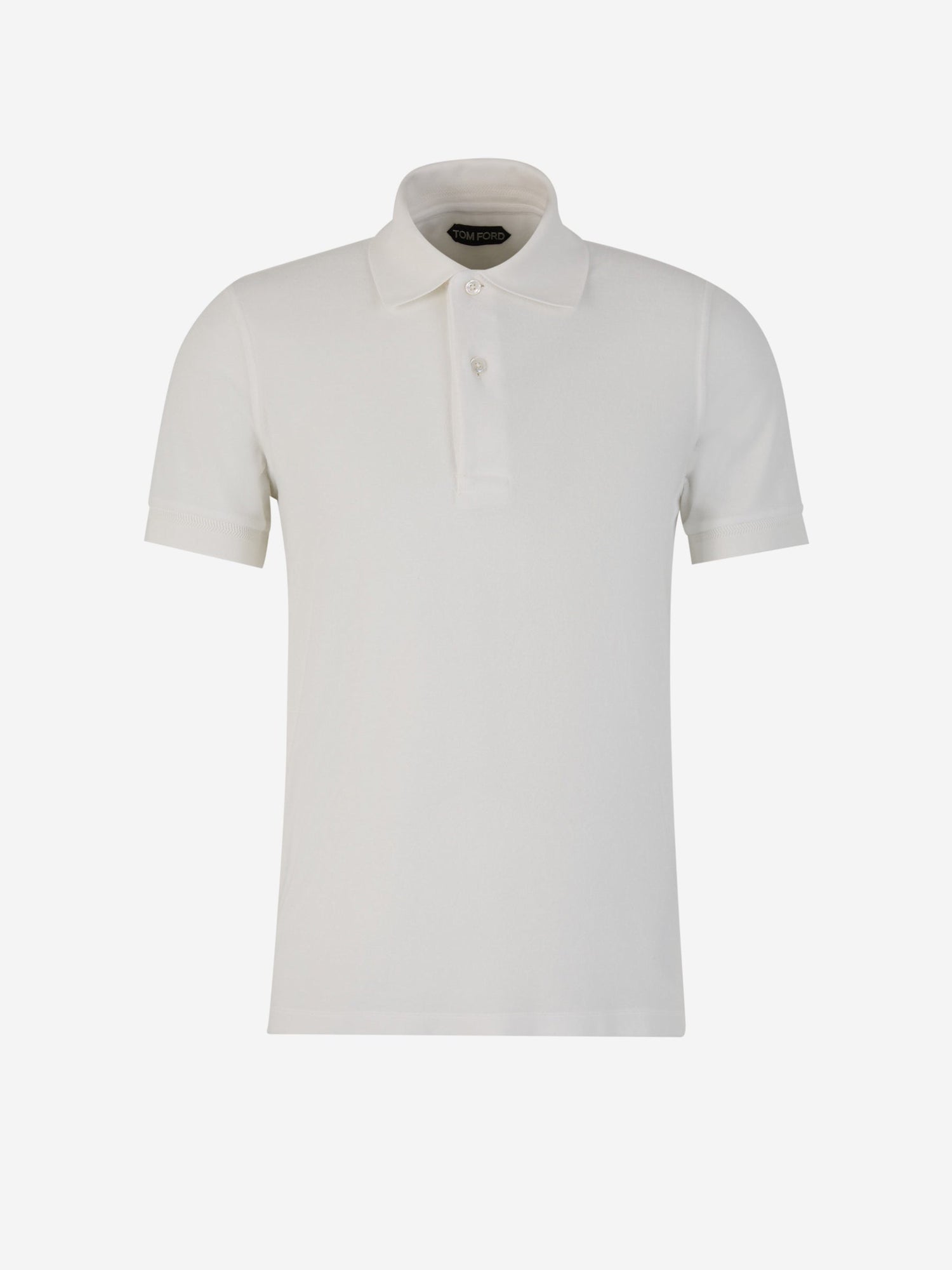 Outlet online Tom Ford Hombre Polo Punto Algodón color Blanco sku 552-001446 01 - Foto 1