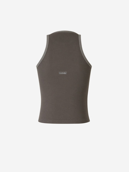 Outlet online Acne Studios Hombre Camiseta Texturizada Algodón color Topo sku 553-003529 01 - Foto 2