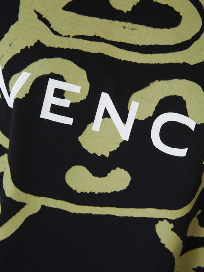 Outlet online Givenchy Hombre Camiseta Estampada Algodón color Negro sku 553-003457 01 - Foto 4