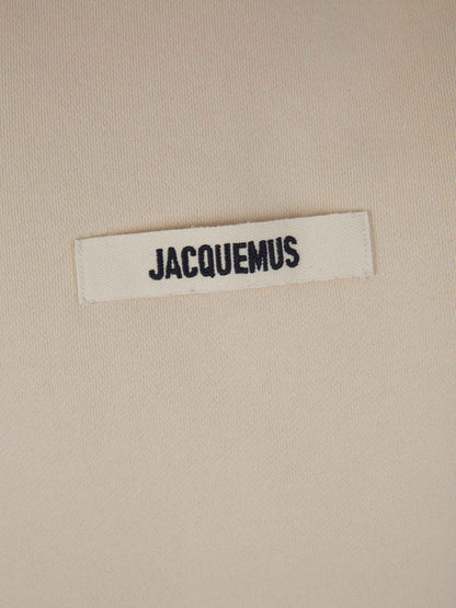 Outlet online Jacquemus Hombre Sudadera Capucha Algodón color Beis sku 545-001565 02 - Foto 4