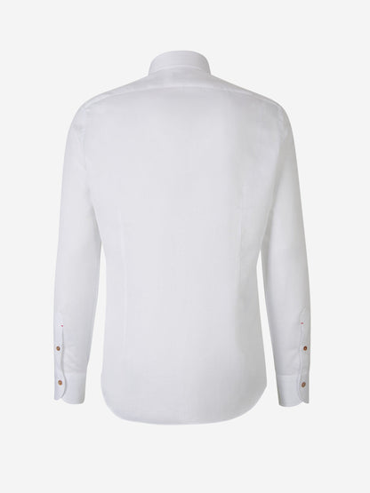 Outlet online Santa Eulalia Hombre Camisa Fil a Fil color Blanco sku 531-006243 01 - Foto 2