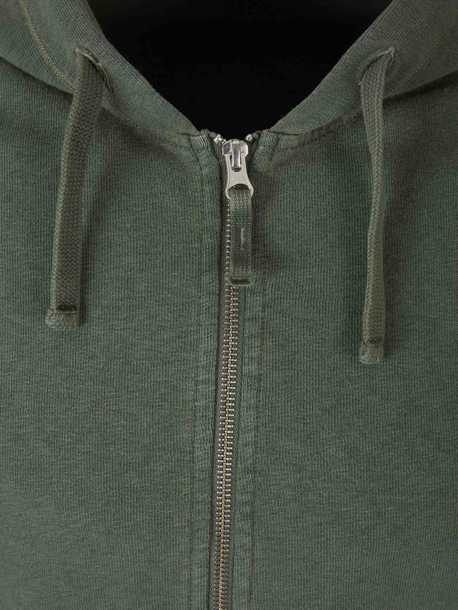 Outlet online Stone Island Hombre Sudadera Cremallera Algodón color Verde Oscuro sku 545-001581 02 - Foto 3