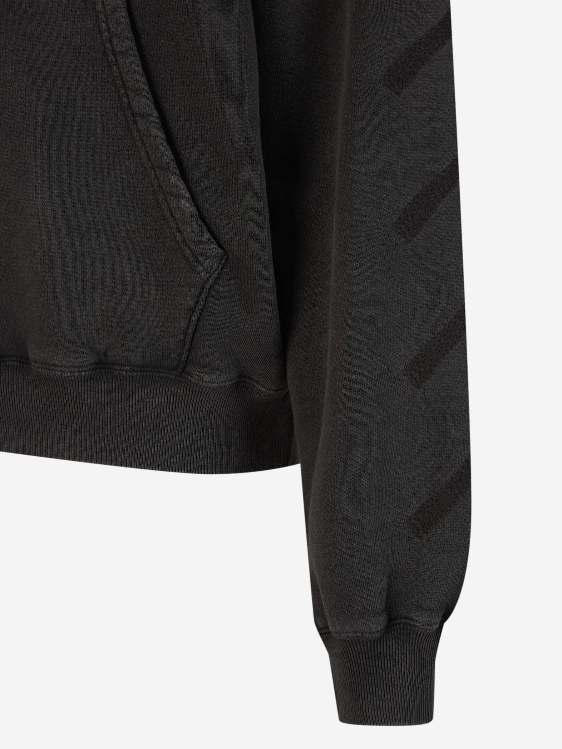 Outlet online Off-White Hombre Sudadera Estampada Capucha color Marfil sku 545-001506 01 - Foto 4
