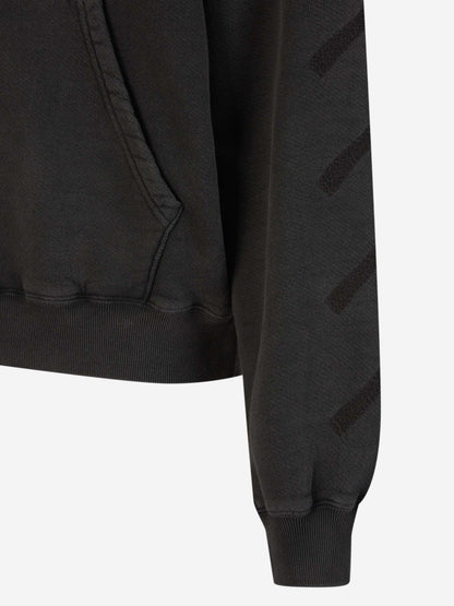 Outlet online Off-White Hombre Sudadera Estampada Capucha color Marfil sku 545-001506 01 - Foto 4
