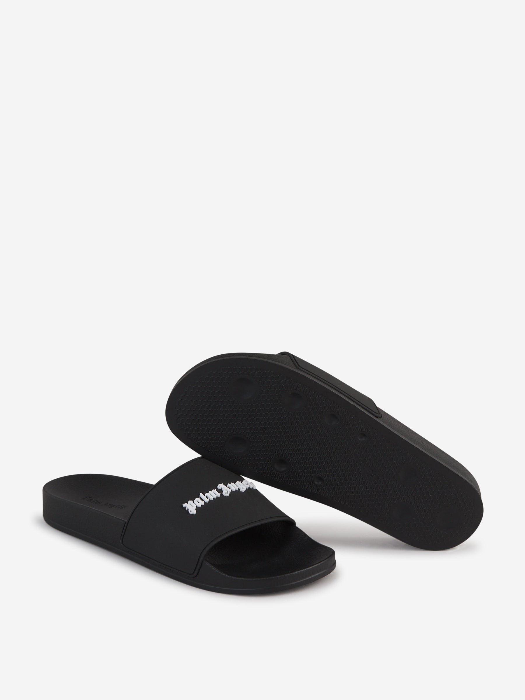 Outlet online Palm Angels Hombre Sandalias Pool Logo color Negro sku 617-000095 02 - Foto 4