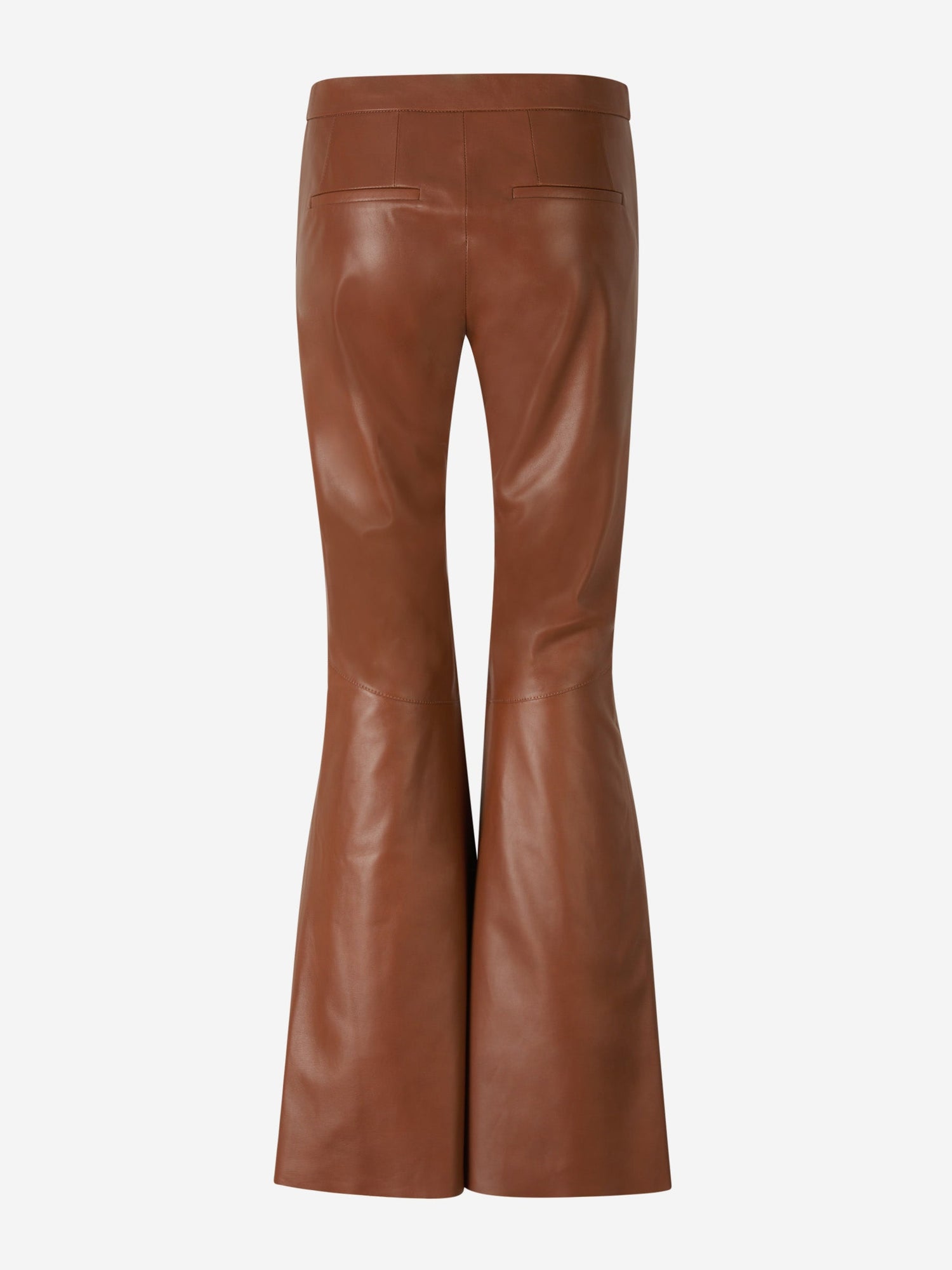 Outlet online Dorothee Schumacher Mujer Pantalones Piel Acampanados color Marrón sku 761-003494 01 - Foto 2