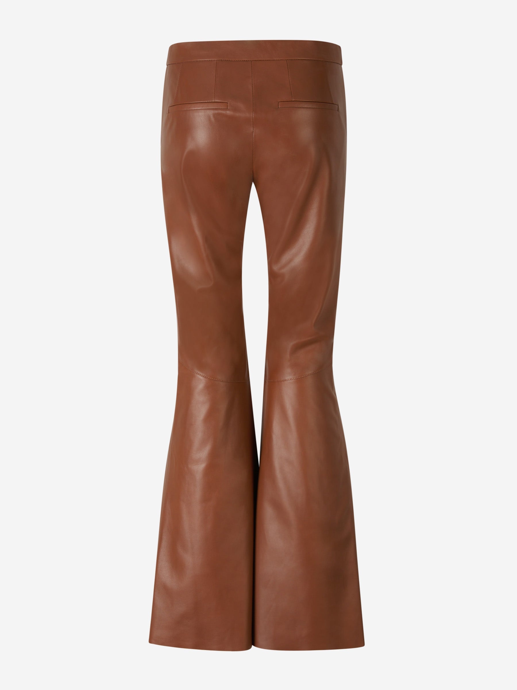 Outlet online Dorothee Schumacher Mujer Pantalones Piel Acampanados color Marrón sku 761-003494 01 - Foto 2