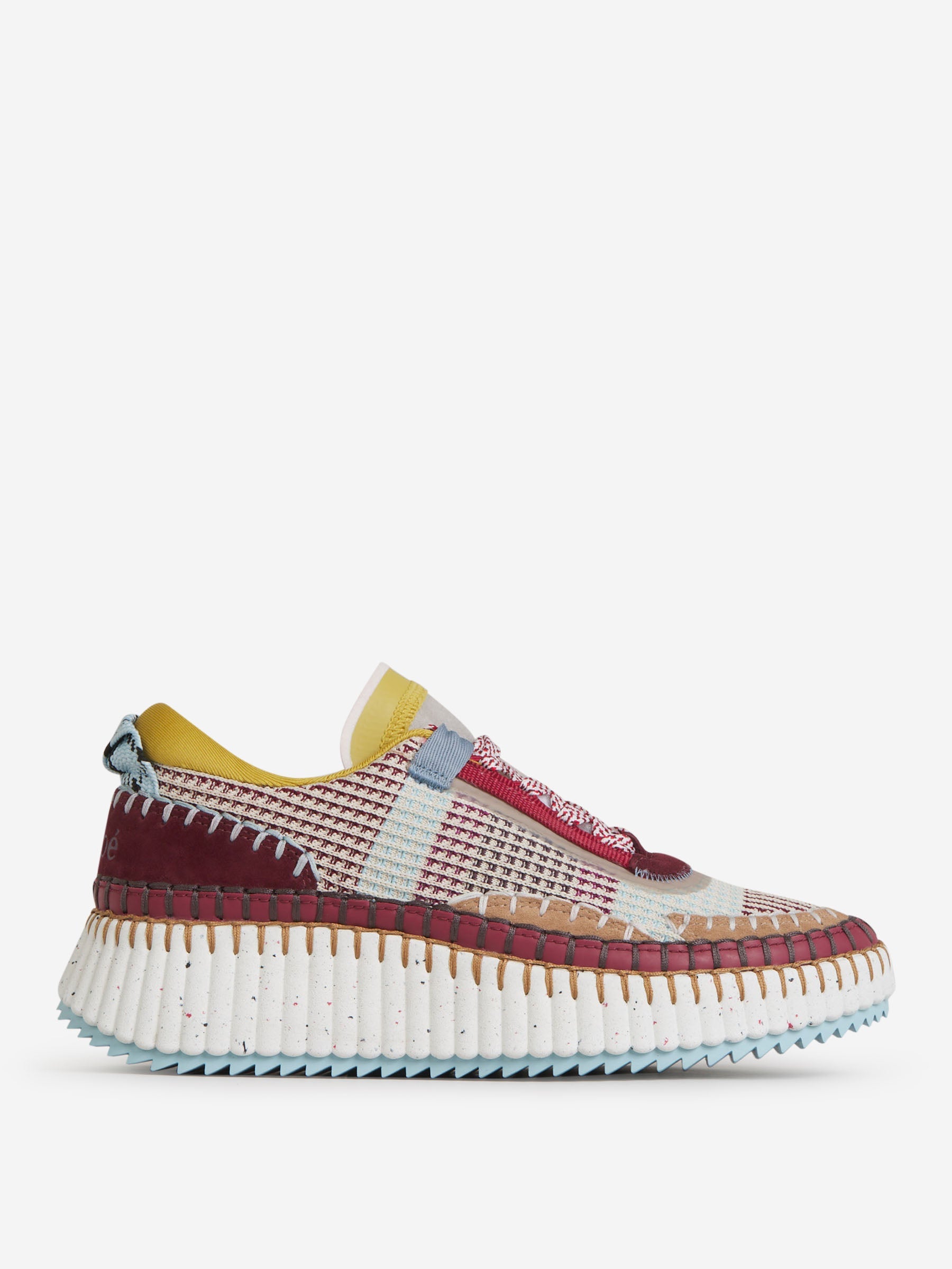 Outlet online Chloé Mujer Sneakers Ecológico Nama color Burdeos sku 806-000321 03 - Foto 2