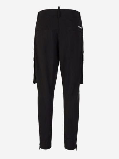 Outlet online Dsquared2 Hombre Pantalones Cargo D2 Sexy color Azul Noche sku 521-003013 01 - Foto 3
