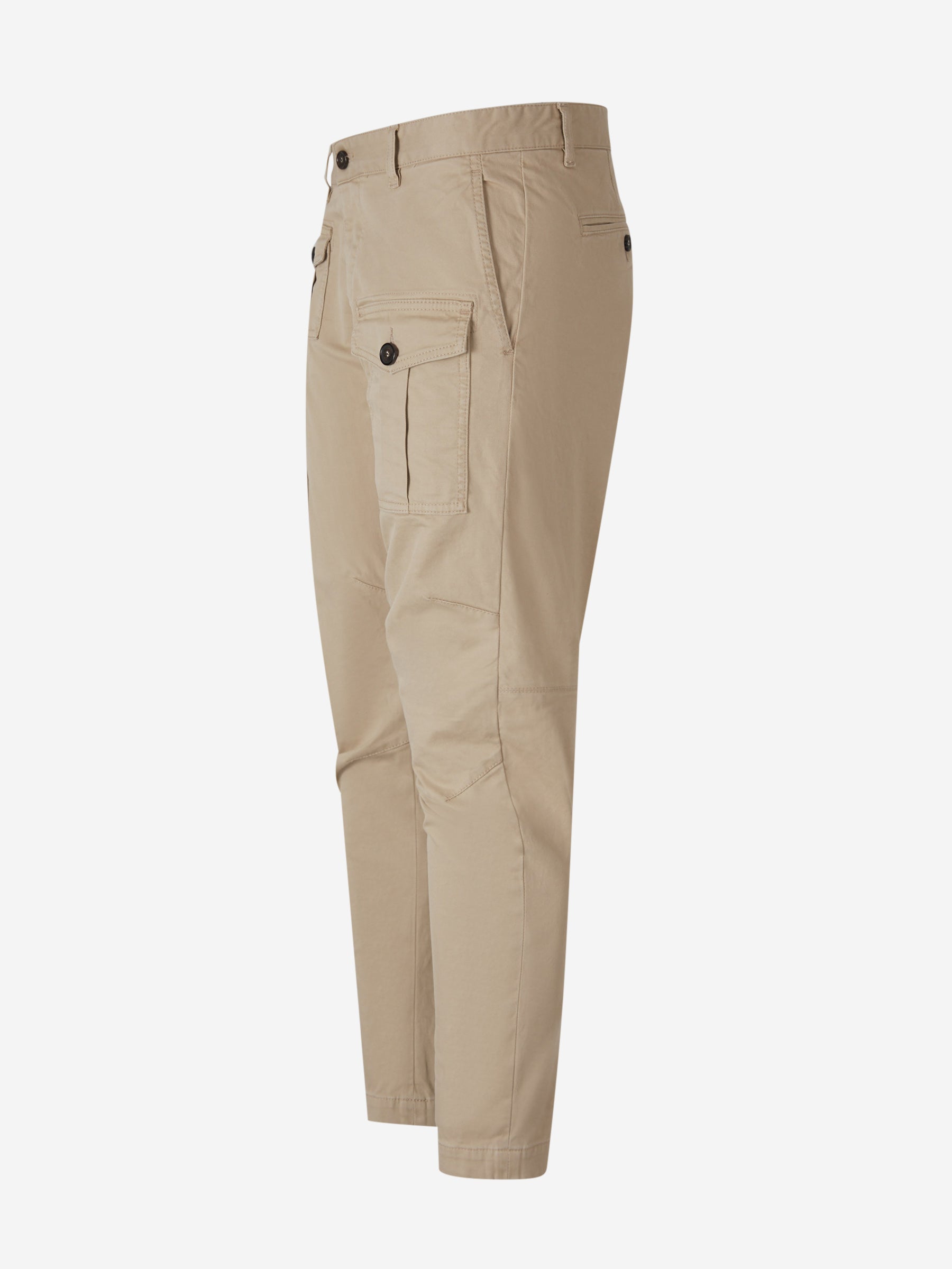 Outlet online Dsquared2 Hombre Pantalones Cargo Algodón color Topo sku 521-003011 01 - Foto 2
