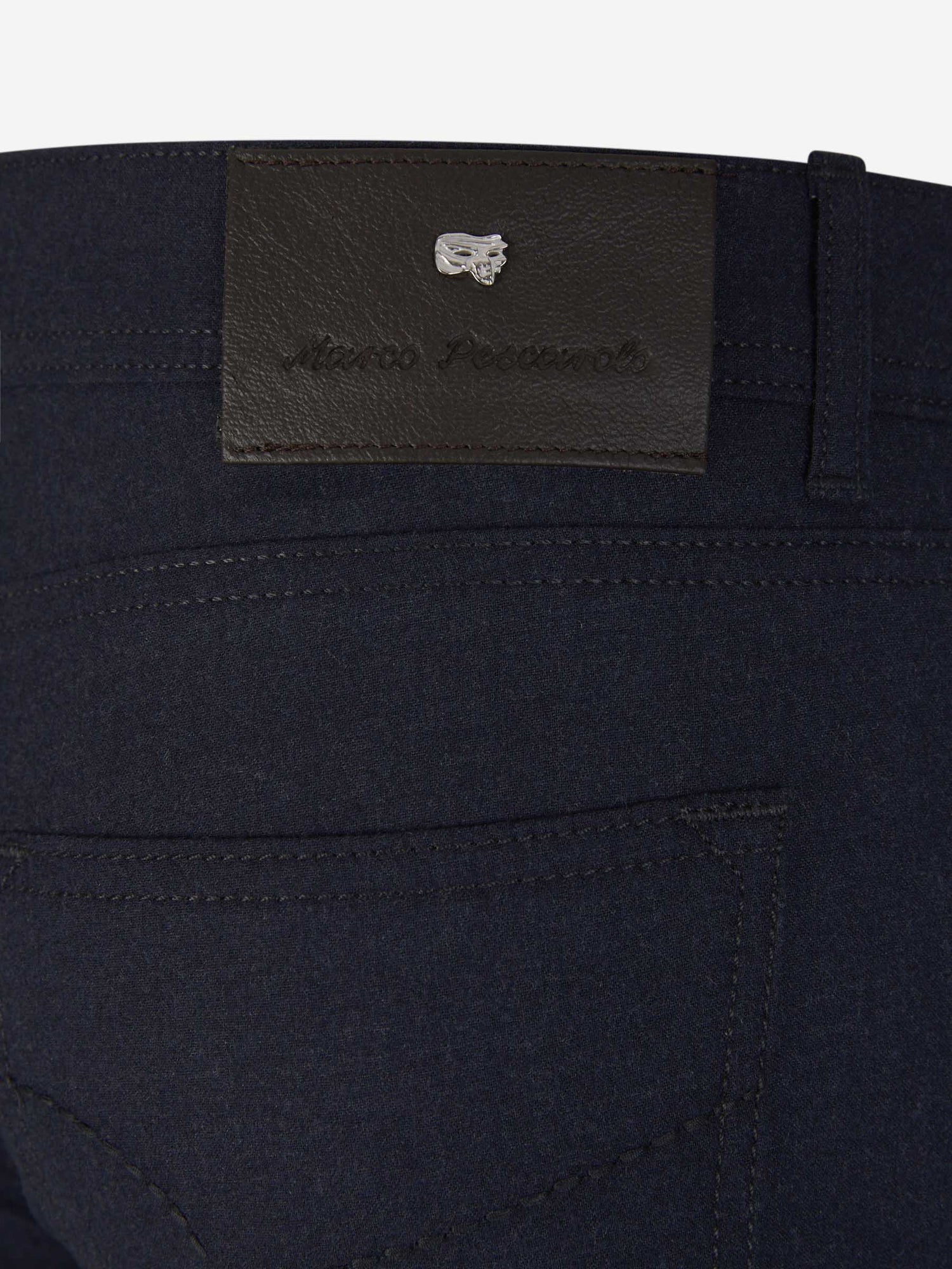 Outlet online Marco Pescarolo Hombre Pantalones Cinco Bolsillos color Azul Noche sku 522-002700 01 - Foto 5
