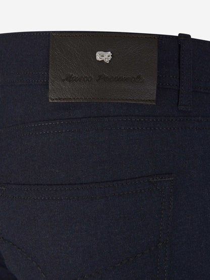 Outlet online Marco Pescarolo Hombre Pantalones Cinco Bolsillos color Azul Noche sku 522-002700 01 - Foto 5