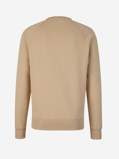 Outlet online Balmain Hombre Sudadera Crewneck Algodón color Beis sku 545-001480 01 - Foto 2