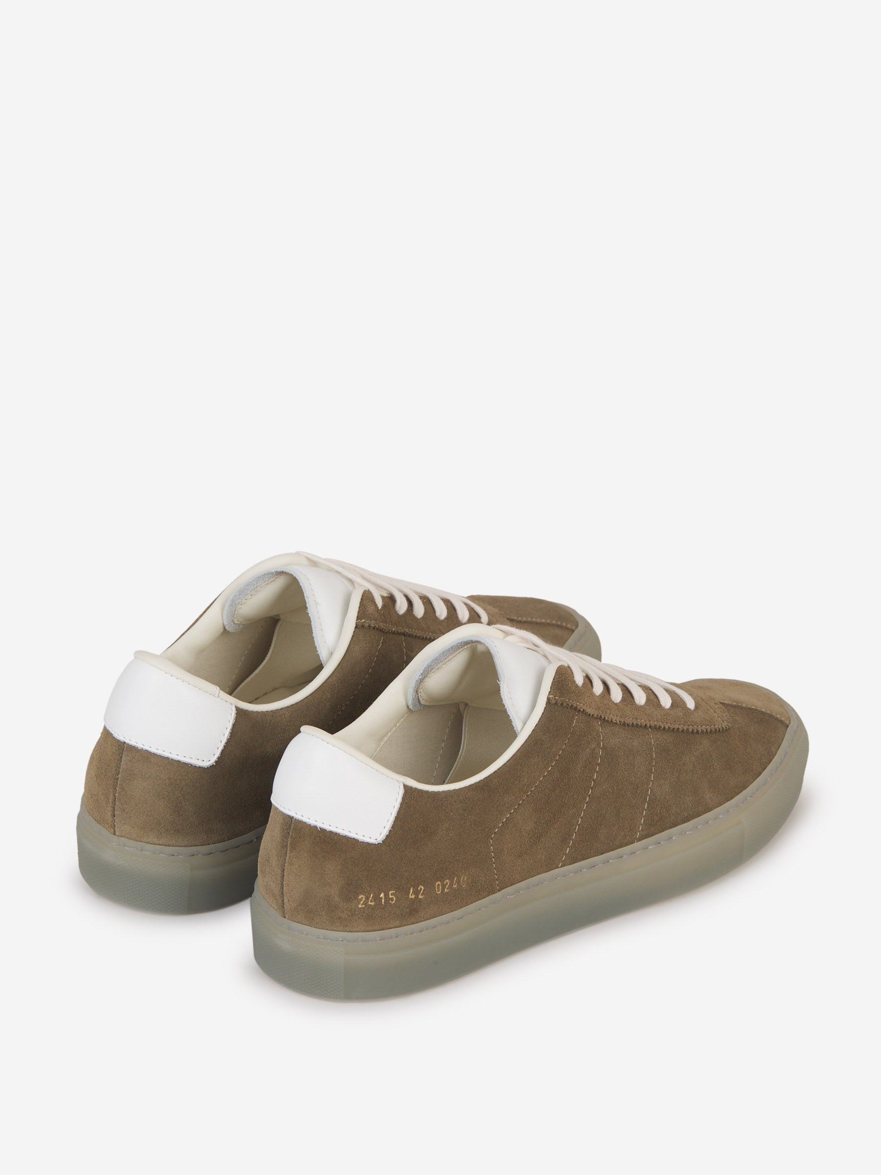 Outlet online Common Projects Hombre Sneakers Piel Ante color Verde Militar sku 616-002712 01 - Foto 3