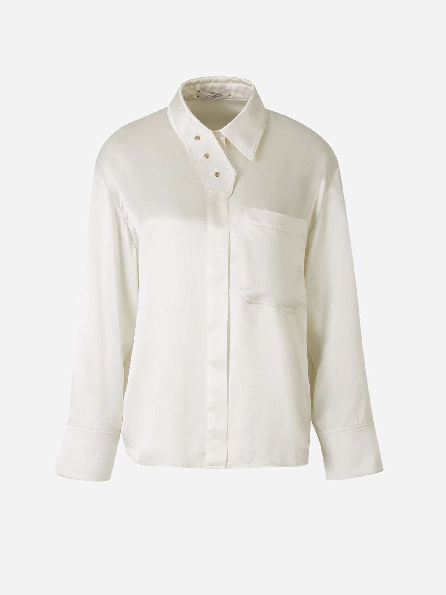 Dorothee Schumacher Blusa Fluida Seda color Blanco sku 701-002063 01 - Foto 2