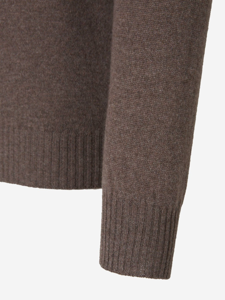 Outlet online Santa Eulalia Hombre Jersey Lana Cremallera color Beige sku 542-002424 03 - Foto 4