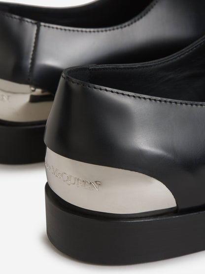 Outlet online McQueen Hombre Zapatos Derby Charol color Negro sku 611-004370 01 - Foto 6