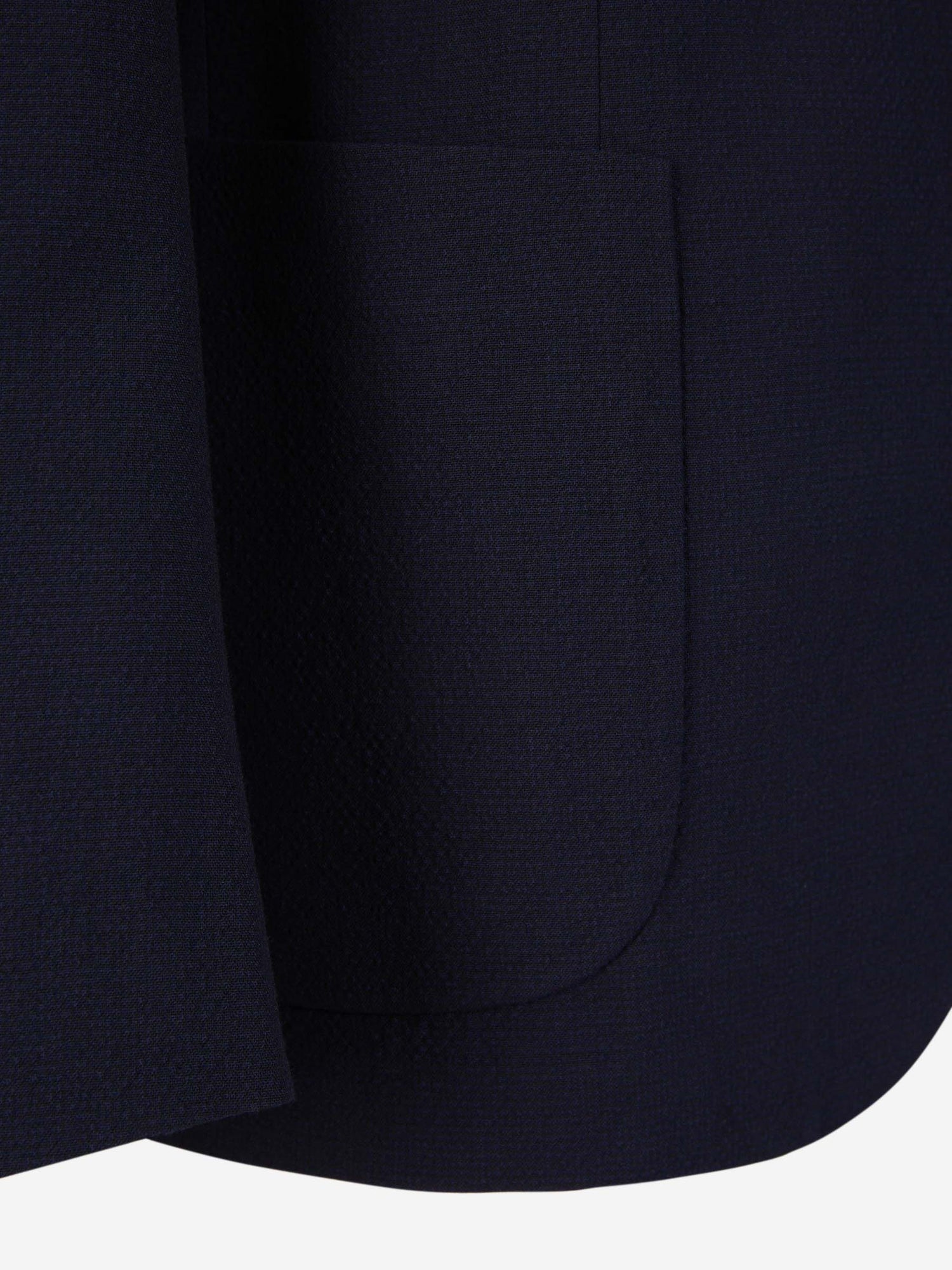 Outlet online Lardini Hombre Traje Texturizado Lana color Azul Noche sku 312-002787 01 - Foto 4