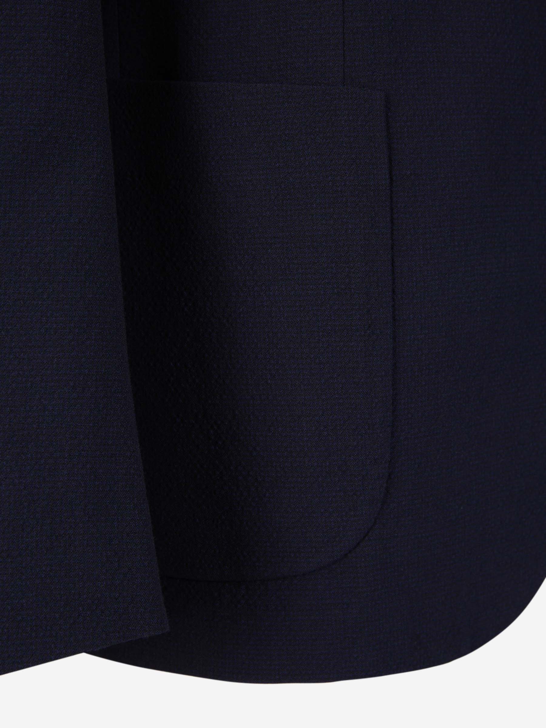 Outlet online Lardini Hombre Traje Texturizado Lana color Azul Noche sku 312-002787 01 - Foto 4