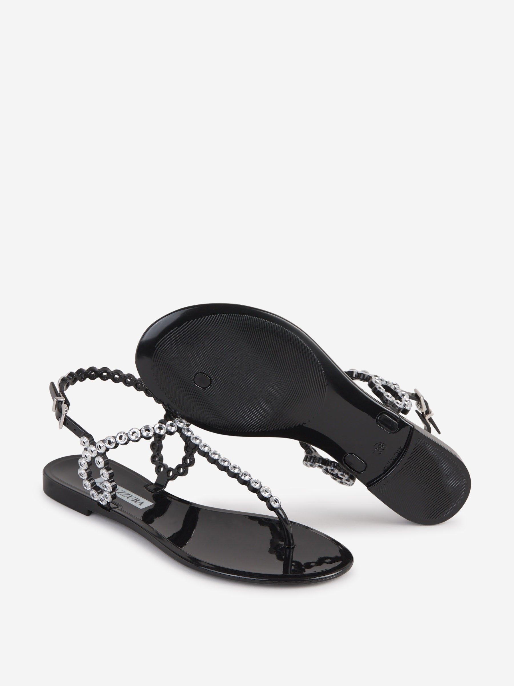 Outlet online Aquazzura Mujer Sandalias Almost Bare color Negro sku 800-005301 01 - Foto 5