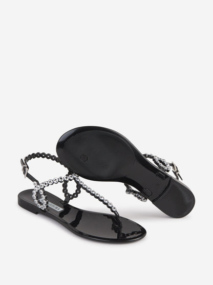 Outlet online Aquazzura Mujer Sandalias Almost Bare color Negro sku 800-005301 01 - Foto 5