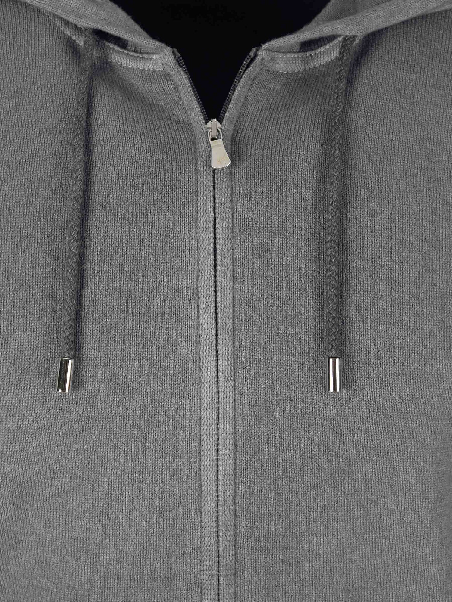 Santa Eulalia Cárdigan Punto Lana color Gris Piedra sku 543-000942 02 - Foto 3