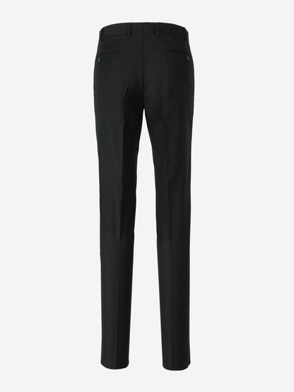 Outlet online Santa Eulalia Hombre Pantalones Formales Lana color Negro sku 321-000316 04 - Foto 2