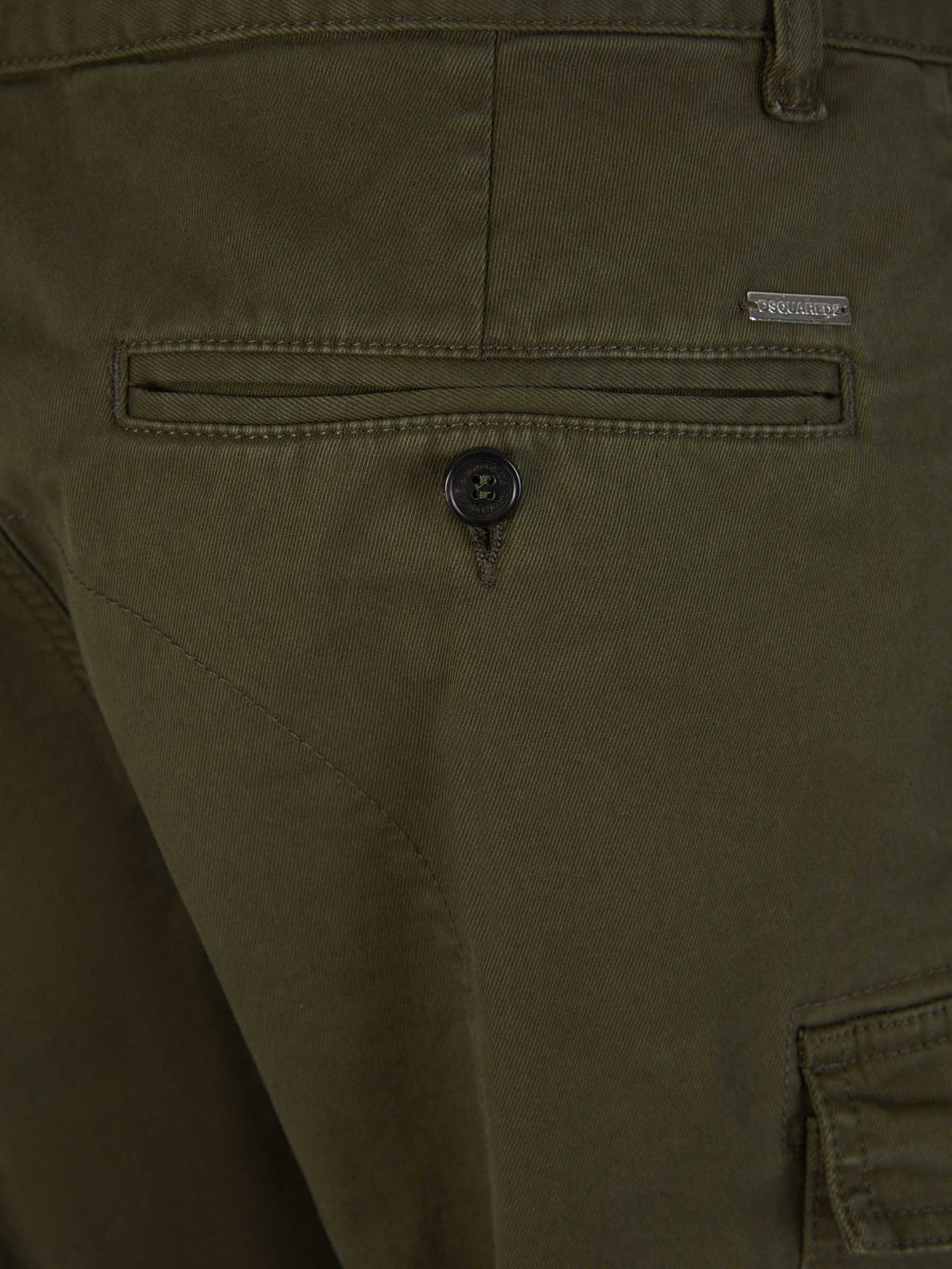 Outlet online Dsquared2 Hombre Pantalones Cargo Sexy color Verde Oscuro sku 521-003012 01 - Foto 5