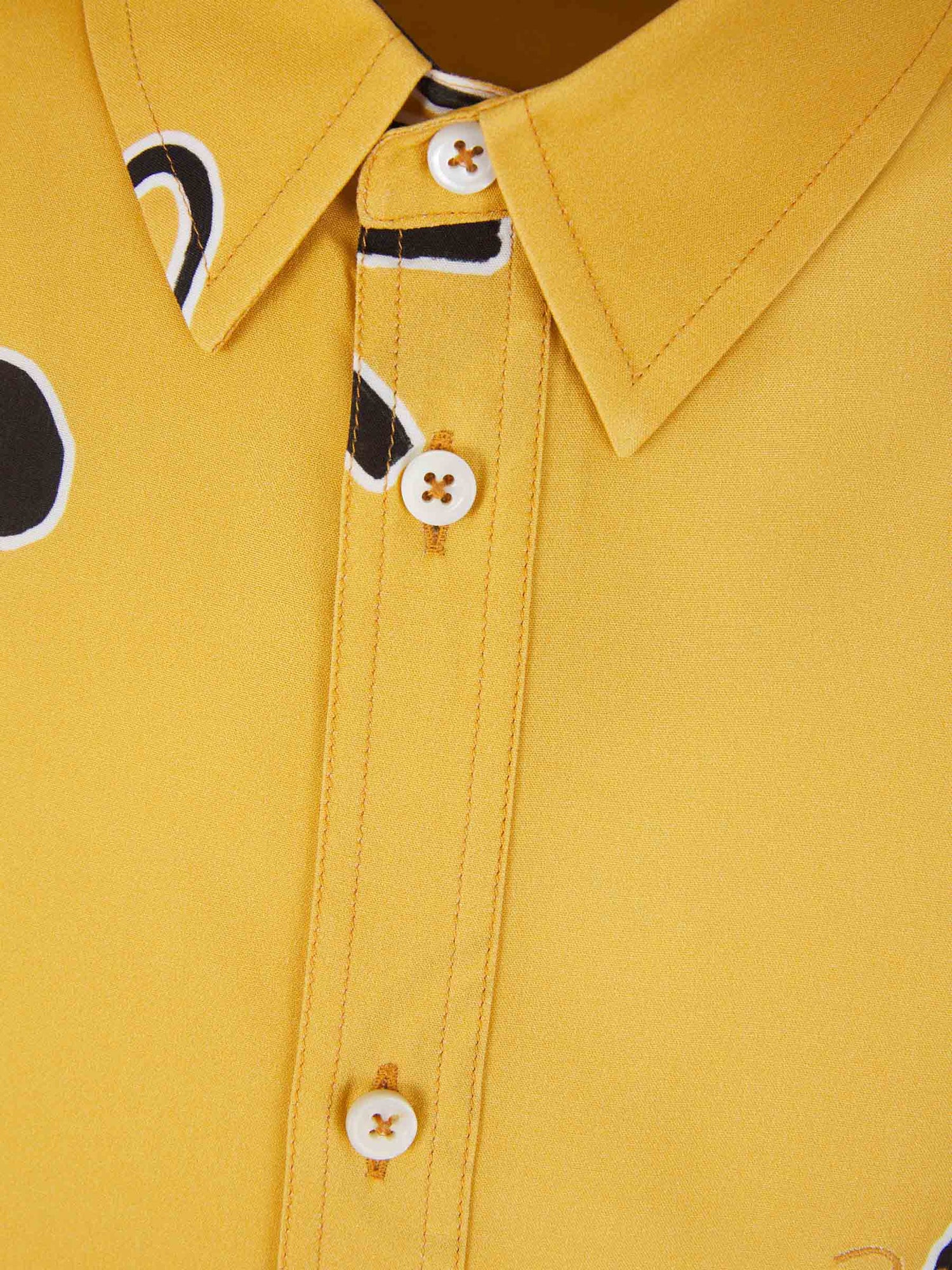 Outlet online Jacquemus Hombre Camisa La chemise Melo color Amarillo sku 532-000549 01 - Foto 3