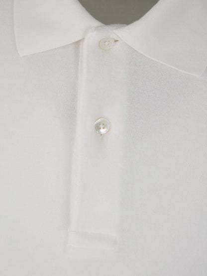 Outlet online Tom Ford Hombre Polo Punto Algodón color Blanco sku 552-001446 01 - Foto 3