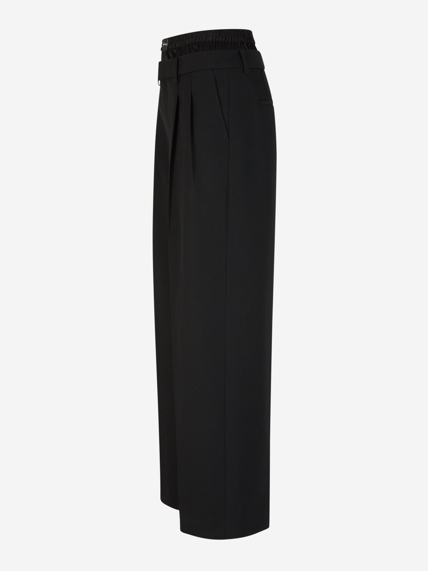 Outlet online Alexander Wang Mujer Pantalones Formales Lana color Negro sku 761-003386 01 - Foto 2