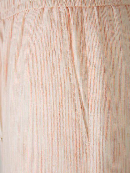 Outlet online Zimmermann Mujer Pantalones Tranquility Stripe color Rosa sku 761-003506 01 - Foto 5
