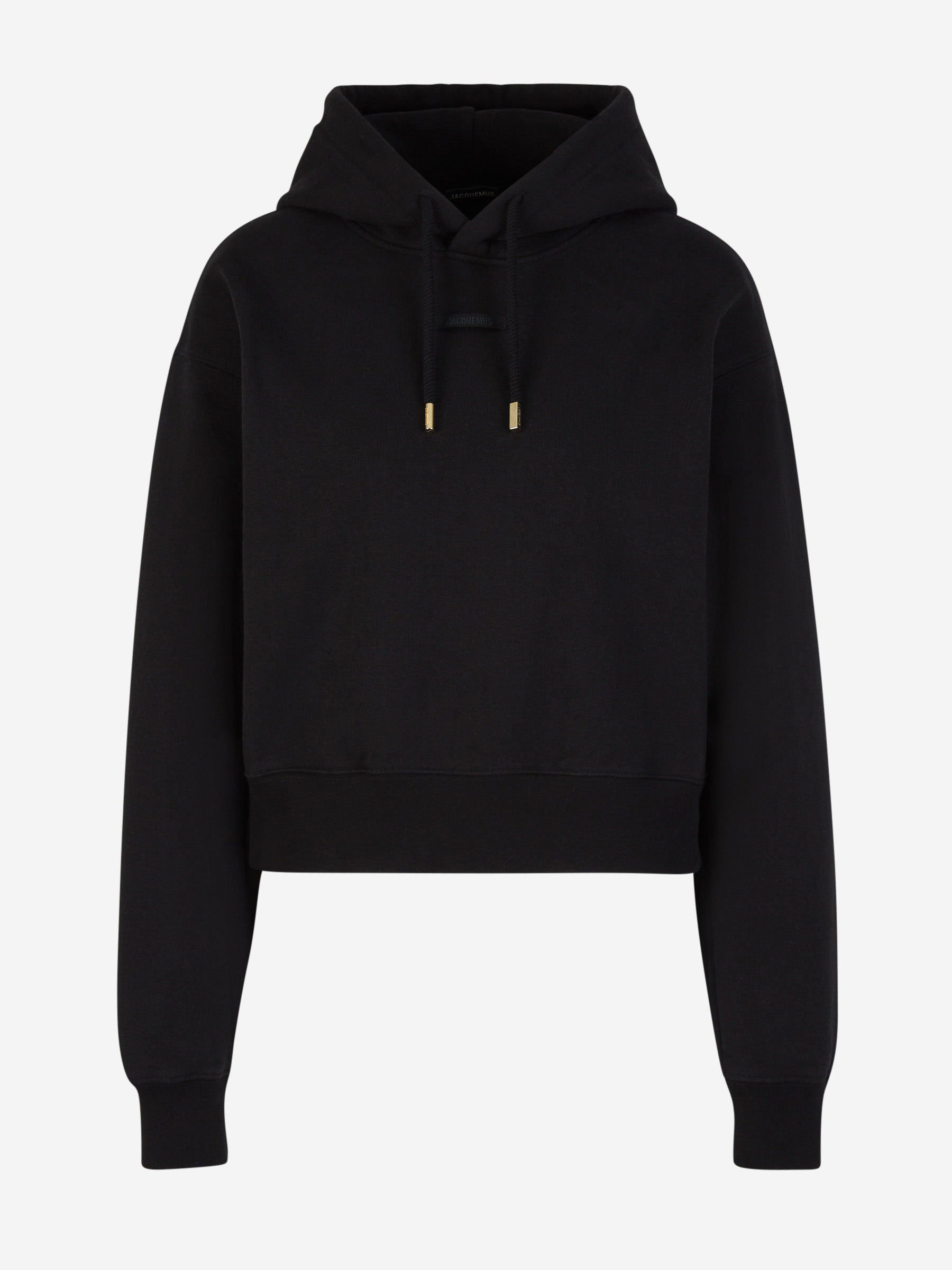 Outlet online Jacquemus Mujer Sudadera Le Gros Grain color Negro sku 715-000146 02 - Foto 1