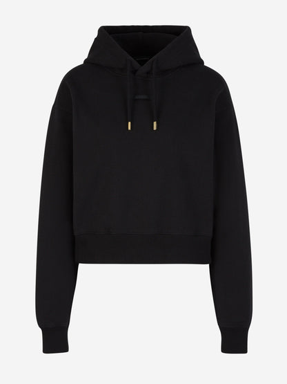 Outlet online Jacquemus Mujer Sudadera Le Gros Grain color Negro sku 715-000146 02 - Foto 1