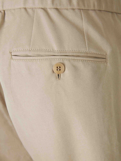 Outlet online Brioni Hombre Pantalones Formales Pinzas color Beis sku 521-002986 01 - Foto 4