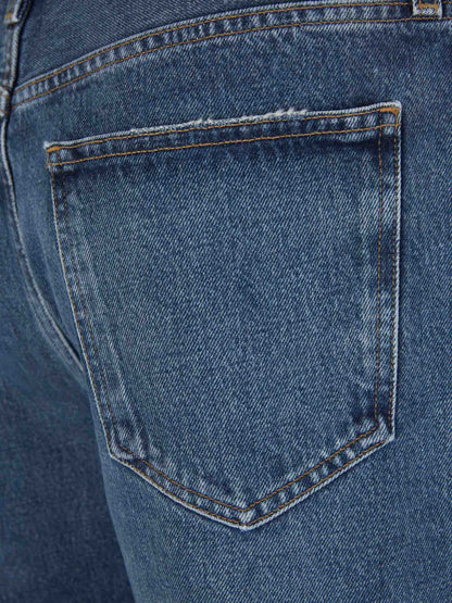 Outlet online Agolde Mujer Jeans Slung Baggy color Azul Denim Oscuro sku 763-001498 01 - Foto 5