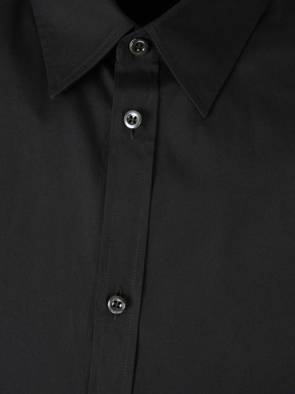 Outlet online Dsquared2 Hombre Camisa Relax Dan color Negro sku 531-006290 01 - Foto 4