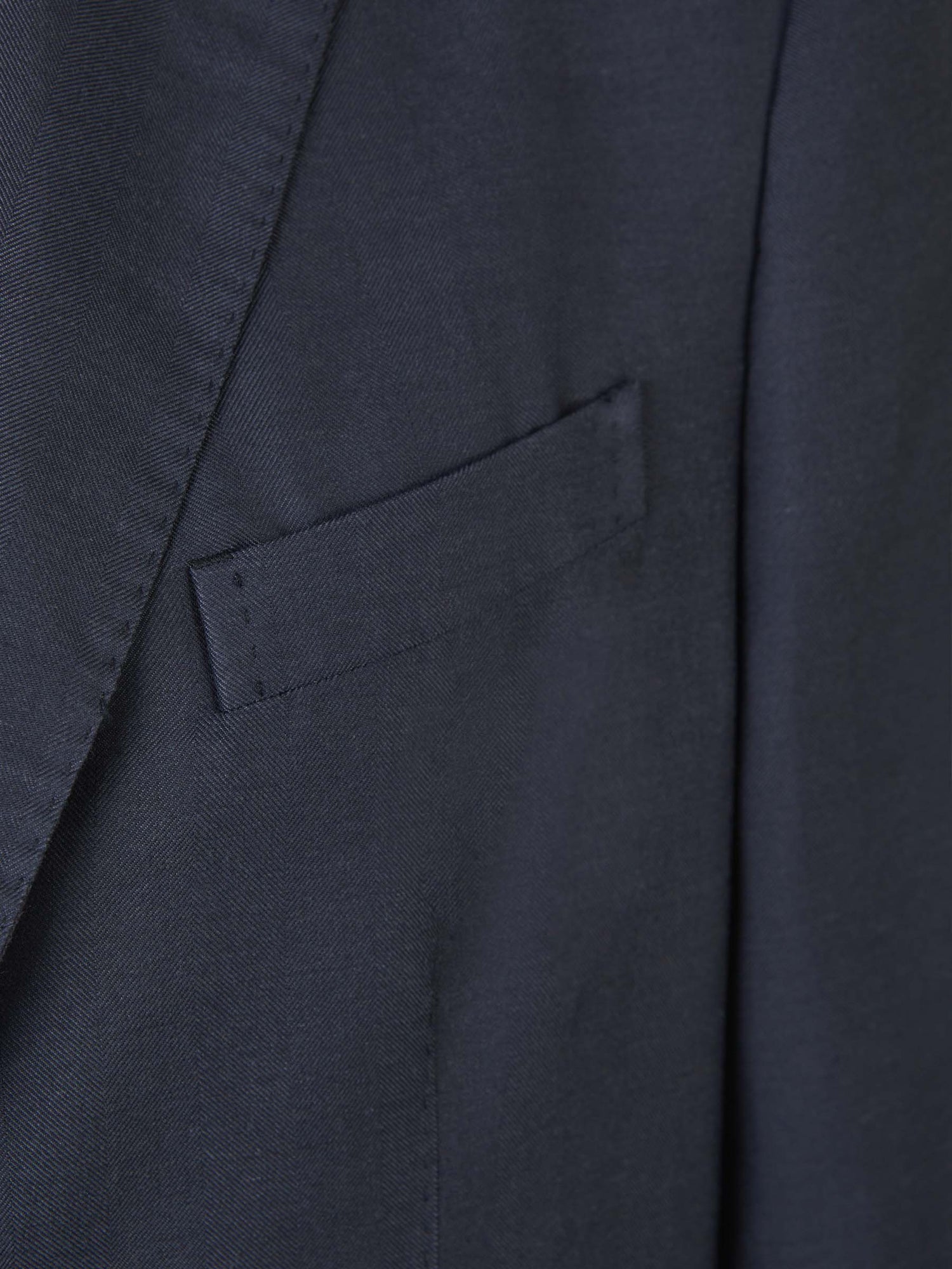 Outlet online Boglioli Hombre Americana Recta Lana color Azul Marino sku 302-003449 01 - Foto 4