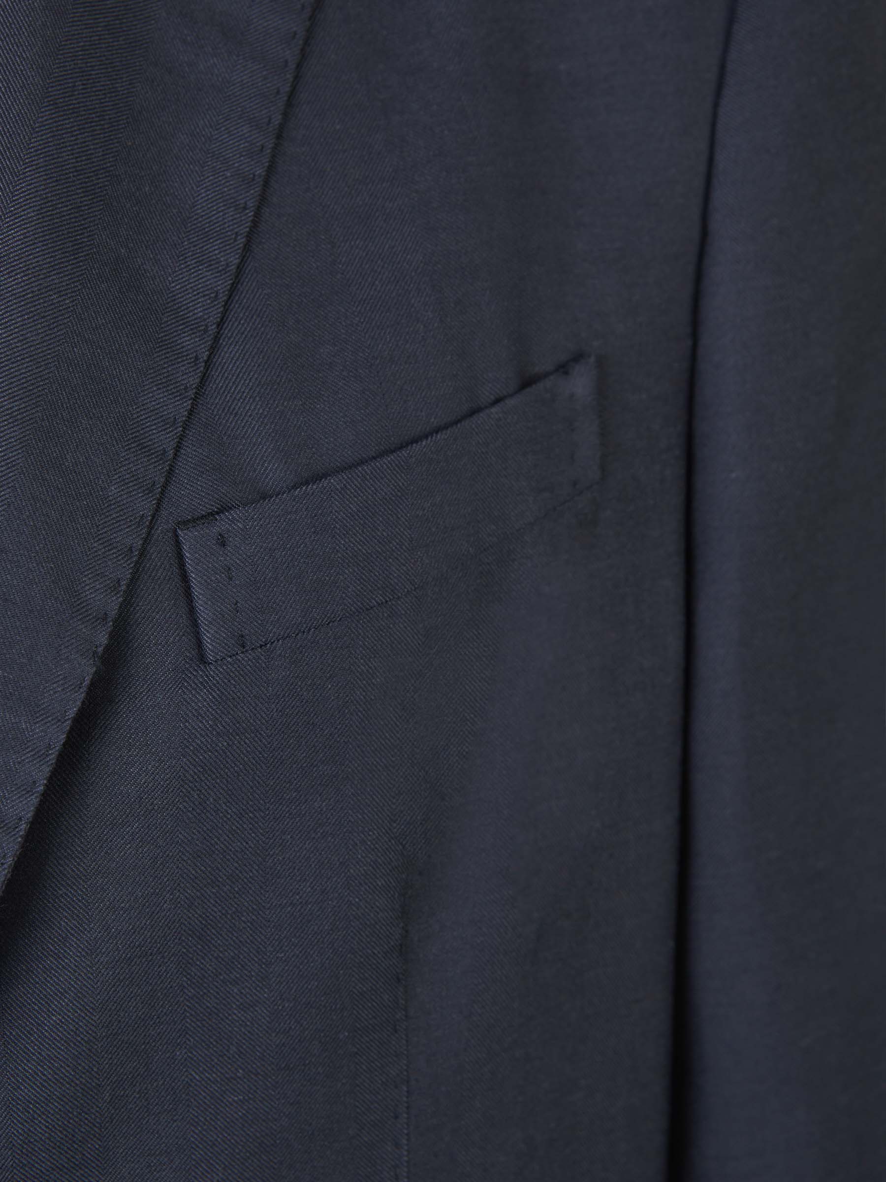 Outlet online Boglioli Hombre Americana Recta Lana color Azul Marino sku 302-003449 01 - Foto 4