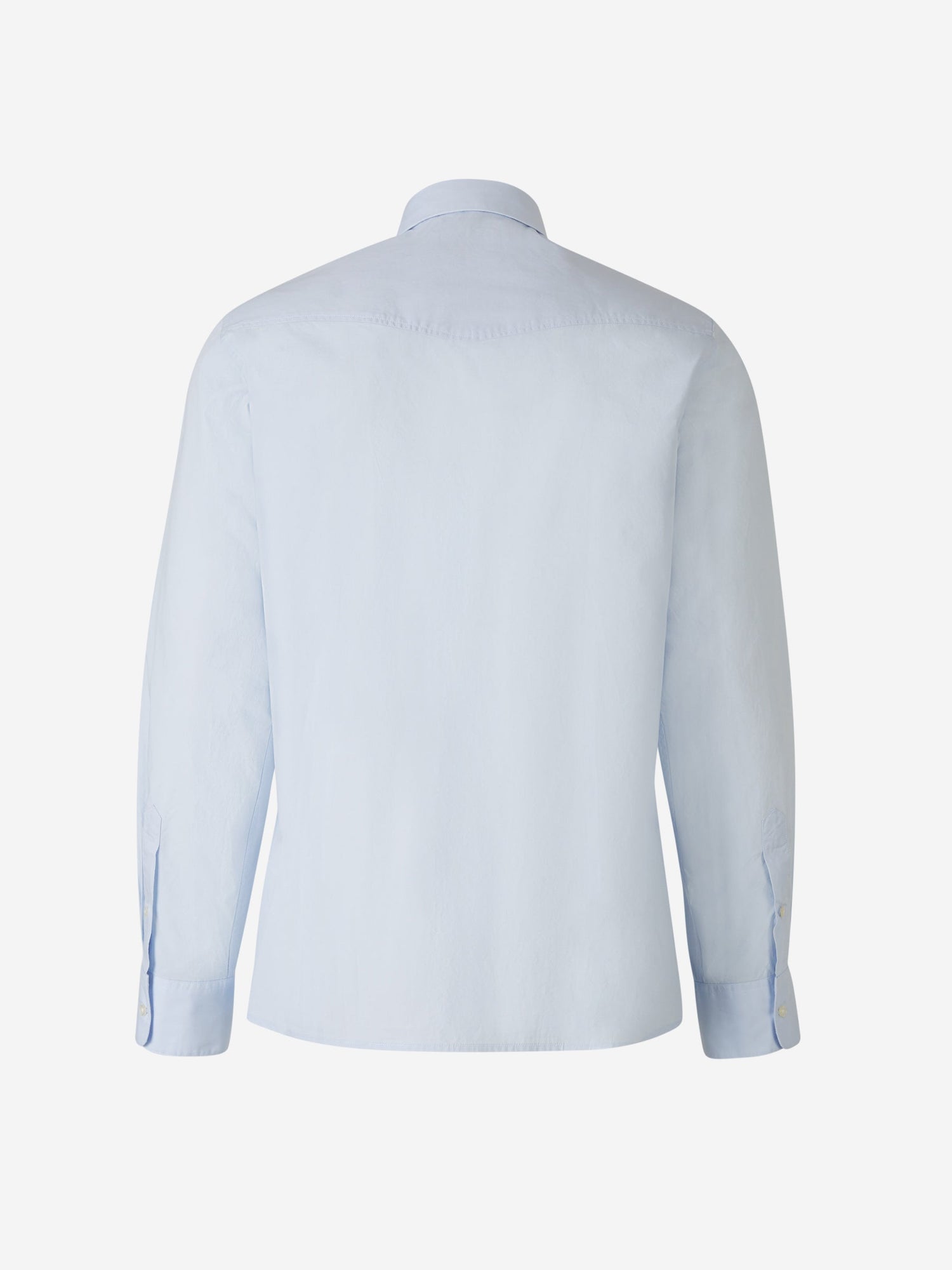 Outlet online Officine Générale Hombre Camisa Lisa Algodón color Azul Cielo sku 531-006261 01 - Foto 2