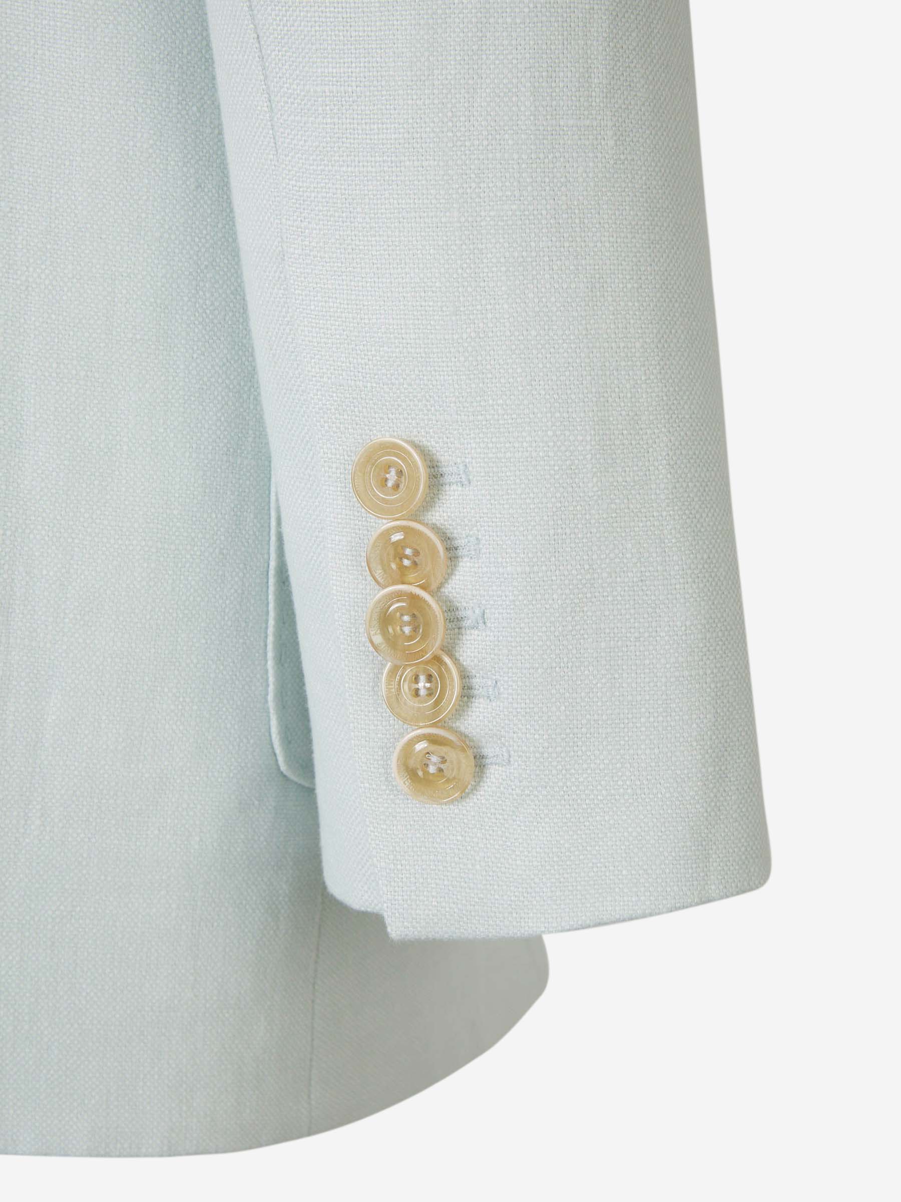 Outlet online Zimmermann Mujer Blazer Natura Lino color Turquesa sku 741-002128 01 - Foto 5