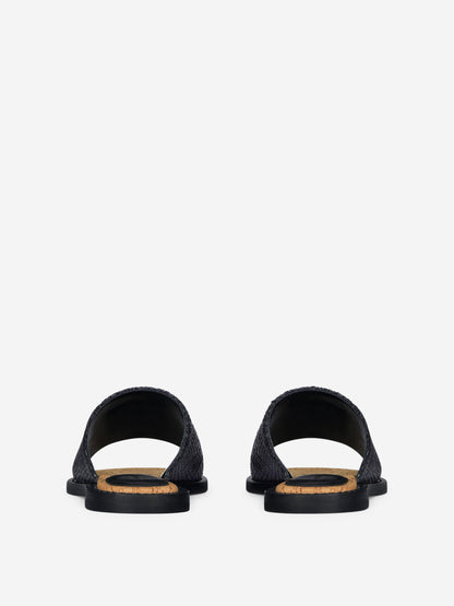Outlet online Givenchy Mujer Sandalias Mule 4G Liquid color Negro sku 800-005337 01 - Foto 4