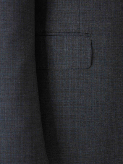 Outlet online Canali Hombre Traje Clásico Lana color Azul Noche sku 312-002807 01 - Foto 4