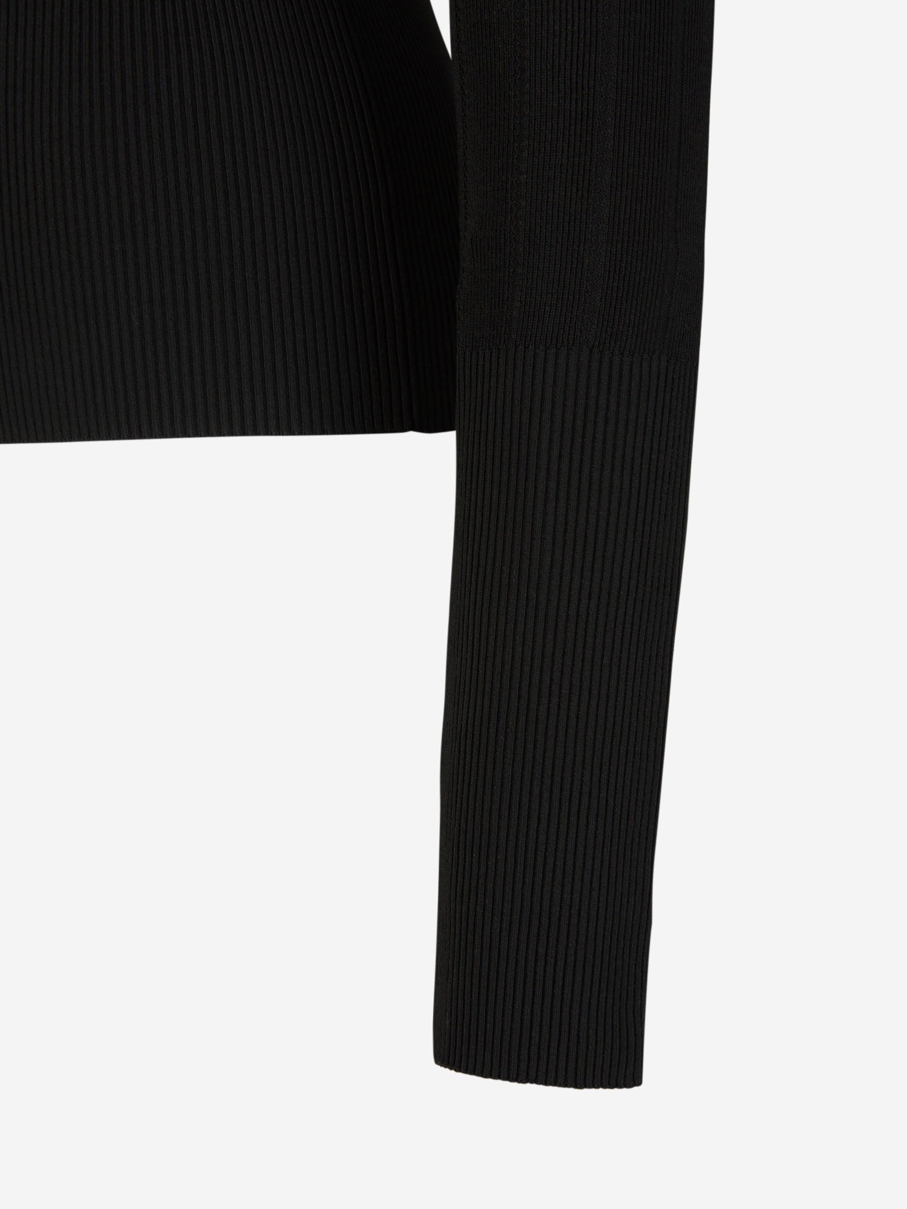 Outlet online Jacquemus Mujer Top Punto Logo color Negro sku 703-002095 01 - Foto 4