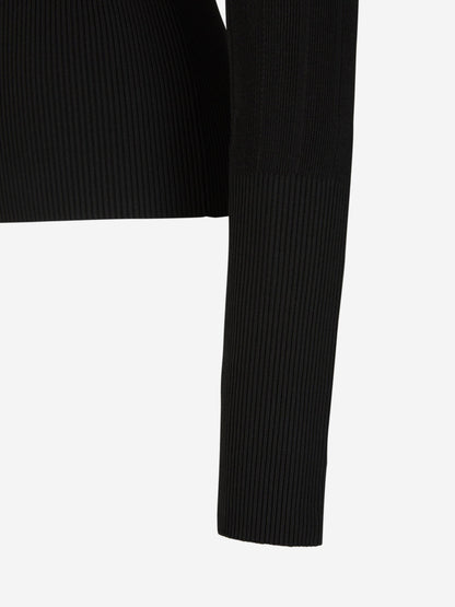 Outlet online Jacquemus Mujer Top Punto Logo color Negro sku 703-002095 01 - Foto 4